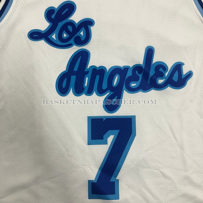 Maillot Los Angeles Lakers Carmelo Anthony NO 7 Classic 2019-20 Blanc